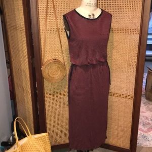 Stripped Cotton Midi/Maxi